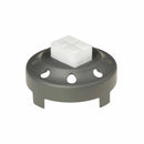 ESBIT solid fuel tablet burning on a compact cooking set stove accessory for outdoor cooking and camping.