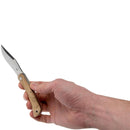 Fox Knives Brand Italy LIBAR folding knife stainless steel M390 Olive wood handle - GoMilitar