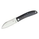 Fox Knives LIVRI Pocket knife folding Sheepsfoot shape 61 HRC M390 steel carbon - GoMilitar