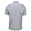 Genuine Italian Military Classic Shirt Short Sleeve Design Women Grey New - GoMilitar