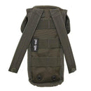 Olive MIL-TEC tactical MOLLE belt pouch with straps for secure attachment and durable outdoor use compartments