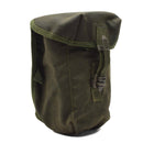 Cantine militaire britannique originale de 1 L avec couvercle à visser, pochette vintage incluse, olive