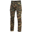 Pentagon Ranger 2.0 military style lizard camo pants with reinforced ripstop fabric and multiple cargo pockets.
