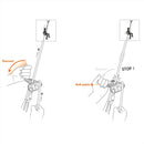 PETZL GRIGRI® + Assureur Freinage Assisté 8,5-11 mm Cordes d'escalade Violet