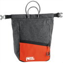 PETZL SAKAB Sac à magnésie Fermeture magnétique durable avec plusieurs poches Gris
