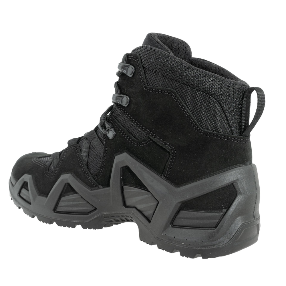 LOWA Zephyr MK2 GTX Bottes de combat mi-hautes GORE TEX imperméables résistantes à l'abrasion noir