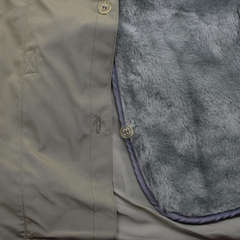 Parka de campagne d'origine de l'armée tchèque M85 Veste d'hiver olive avec doublure NEUF