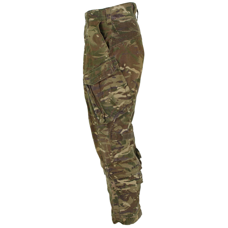 Pantalon de camouflage MTP d'origine de l'armée britannique pour les troupes de combat BDU FR Fire retardant AirCrew