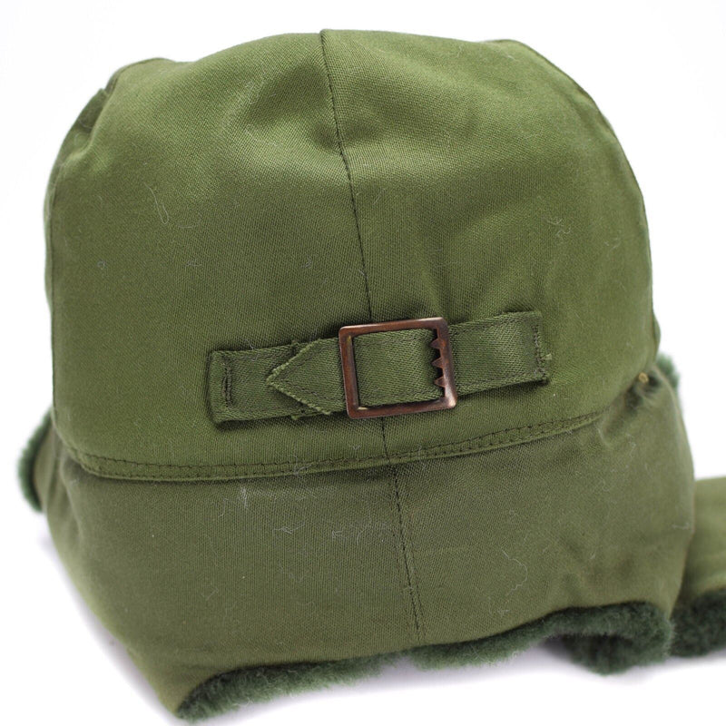 Casquette de combat d'hiver verte M59 de l'armée suédoise d'origine suédoise NEUF