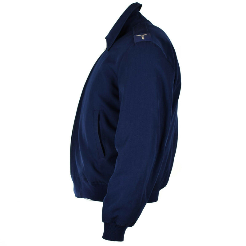 Veste de bombardier bleu de surplus militaire des forces aériennes royales de l'armée britannique originale