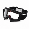 Lunettes de sécurité militaires italiennes originales Ariete, verres transparents, antibuée, noires