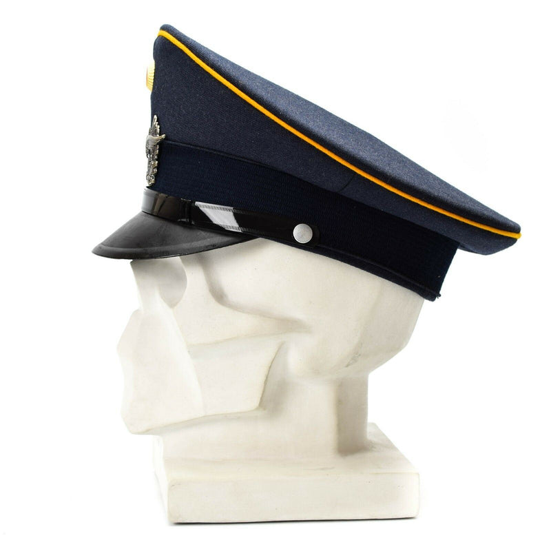 Casquette visière authentique de l'armée allemande. Casquette militaire à visière des forces aériennes luftware NEUF