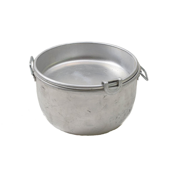 Kit de gamelle militaire bulgare vintage d'origine pour randonnée, camping, foyer, casserole, NEUF