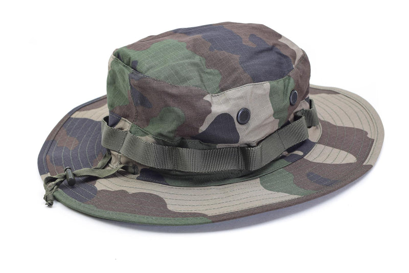 Chapeau de brousse léger de style militaire de marque Mil-Tec, casquette militaire ripstop camouflage CCE