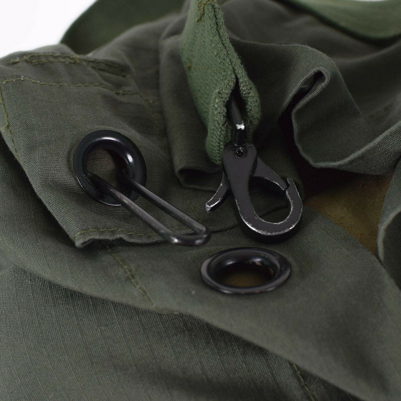 Sac de sport militaire néerlandais original 100 litres en toile ripstop olive