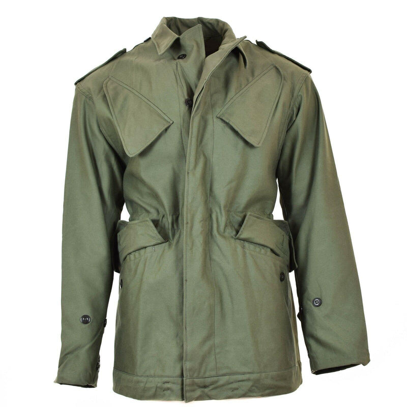 Veste de campagne OTAN originale de l'armée néerlandaise Holland Olive Drab OD militaire NEUF