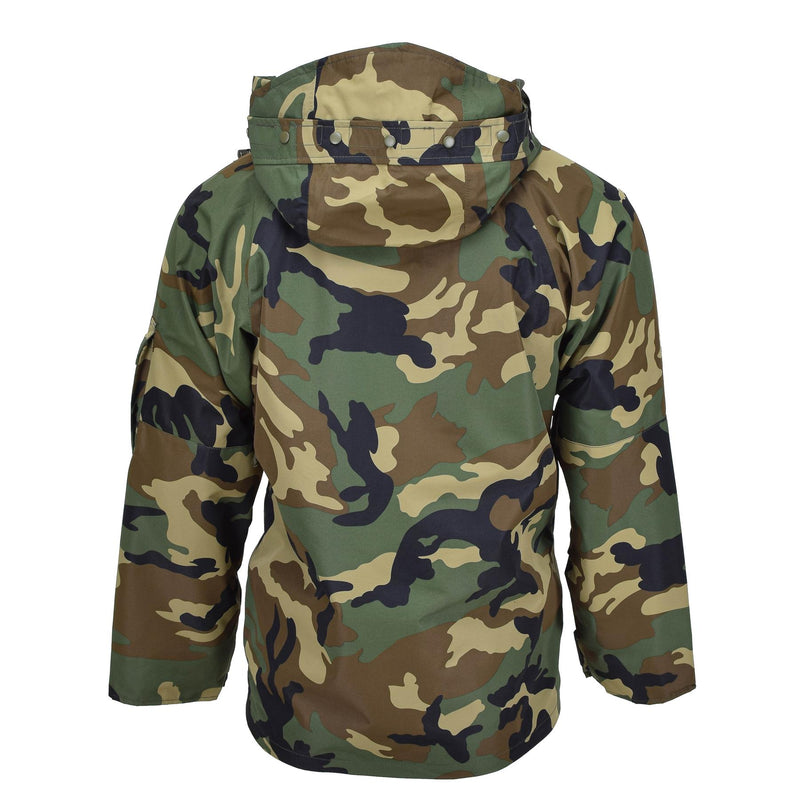 Veste style militaire MIL-TEC pour temps humide et boisé, 3 couches, coupe-vent, Goretex, NEUF