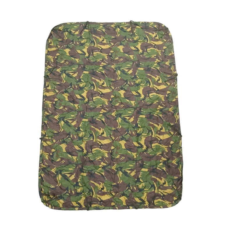 Doublure de poncho camouflage militaire néerlandaise originale DPM, abri léger et compact NEUF