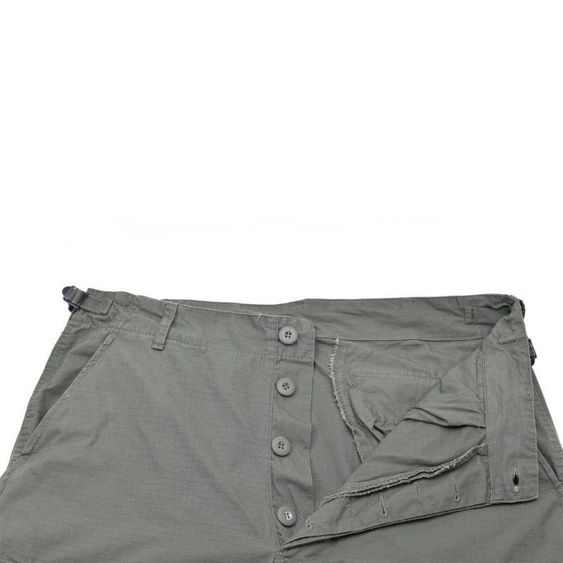 Short bermuda léger en ripstop prélavé de style armée américaine de marque Mil-Tec
