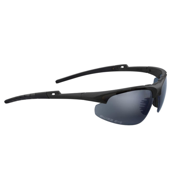 Lunettes de protection de tir SWISS EYE branches réglables tactiques verres 3 couleurs