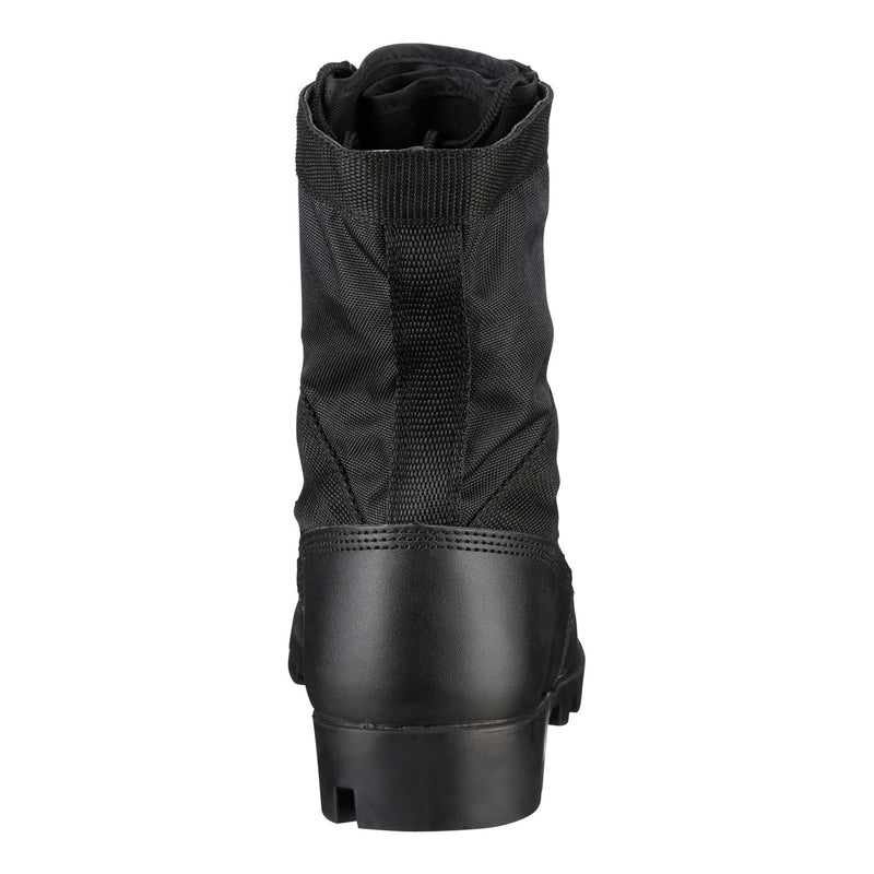 Véritables bottes de combat militaires PANAMA en cuir noir de l'armée américaine Jungle NEUF