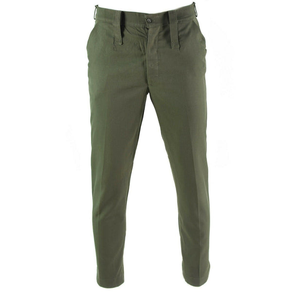 Pantalon de combat de campagne original de l'armée portugaise pantalon militaire vert olive Portugal