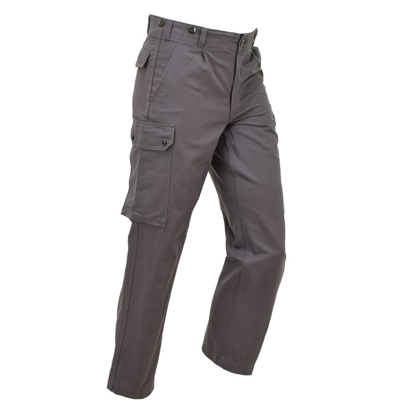 Pantalon de combat militaire Leo Kohler pantalon cargo en coton olive uni