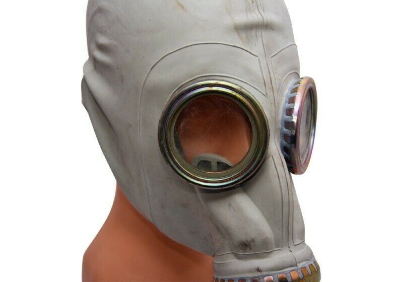Masque à gaz polonais MP3 MUA Only Mask Véritable surplus respiratoire des années 1970