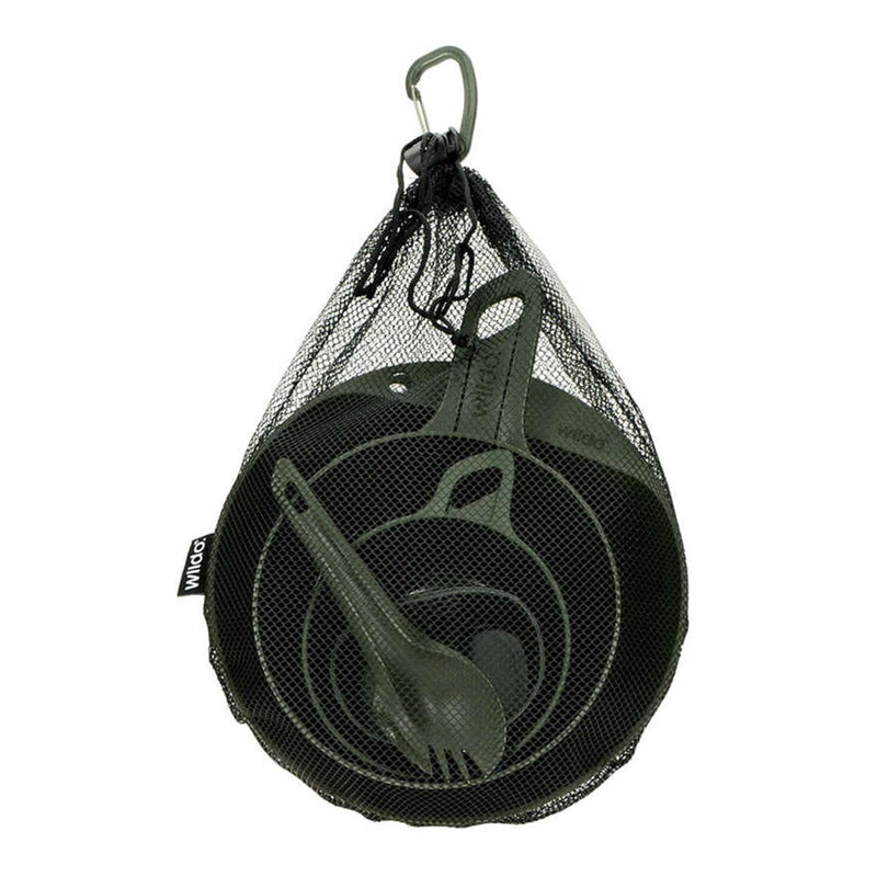 Ensemble de vaisselle de camping Wildo EXPLORER KIT Ustensiles d'extérieur légers sans BPA