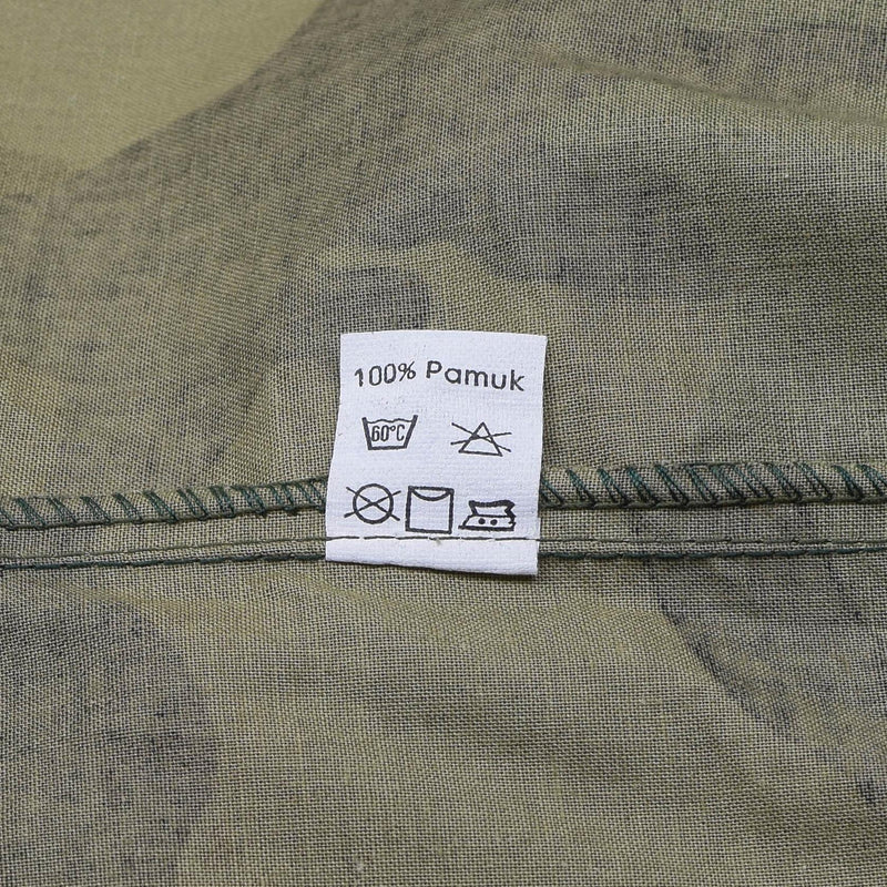Chemise militaire croate originale en coton BDU camouflage boisé surplus de l'armée NEUF