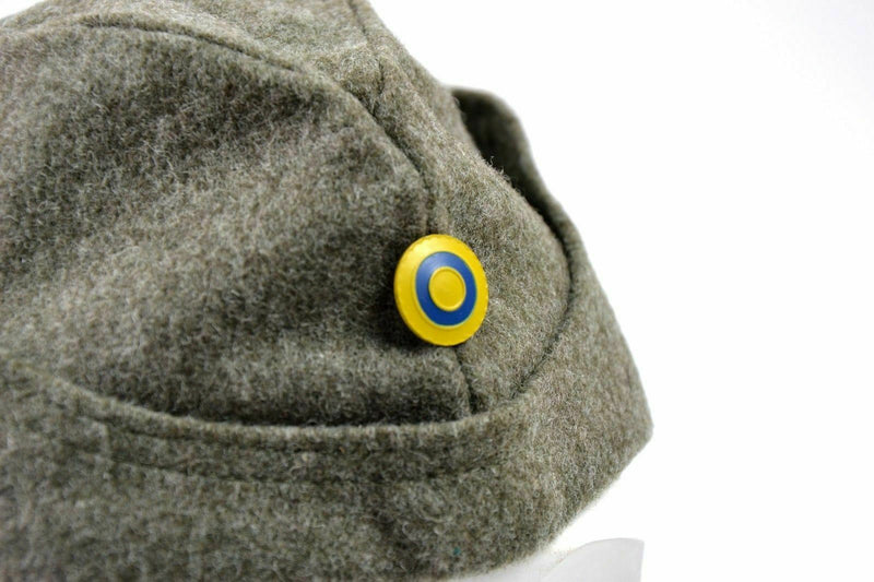 Casquette d'hiver en laine de l'armée suédoise de la Seconde Guerre mondiale, casquette militaire de campagne, chapeau de garnison