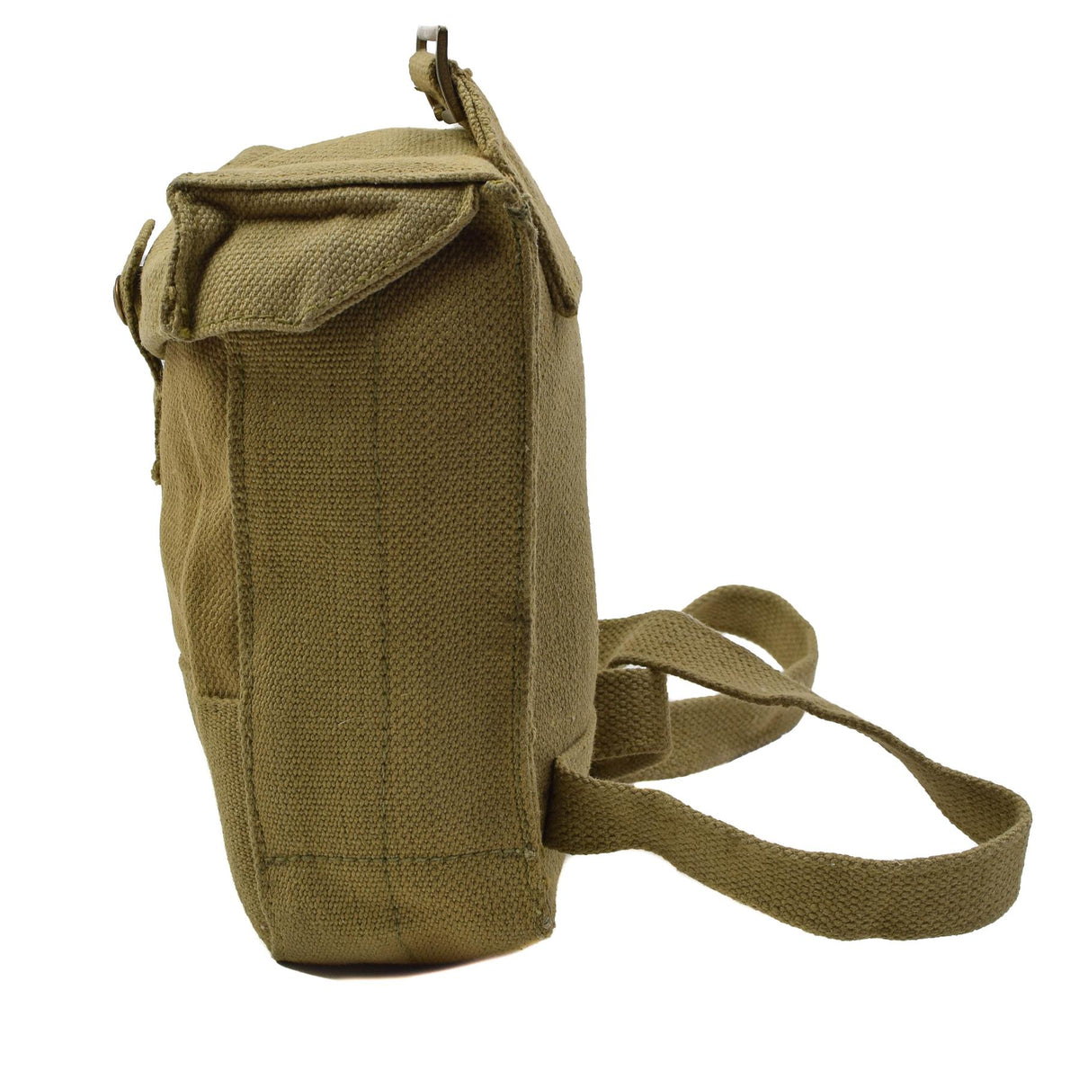 Kit ceinture pochette chargeur M37 militaire britannique original motif toile kaki