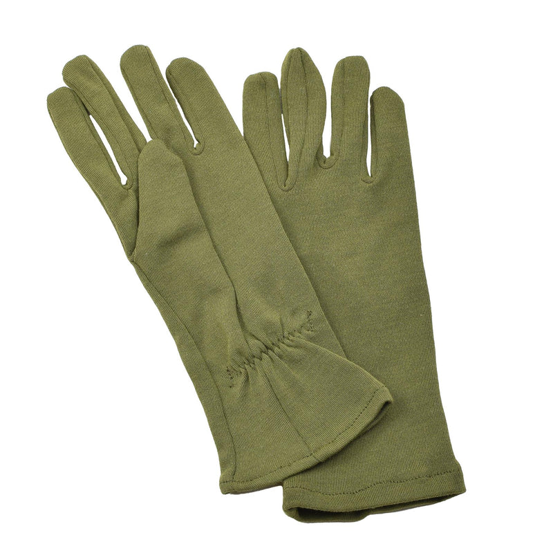 Gants authentiques de l'armée britannique, chauffe-mains olive, gants en fibre résistants au feu, NEUF