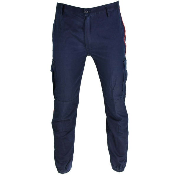 Pantalon bleu original de carabiniers de la police italienne