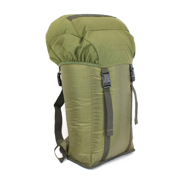 Sac à dos militaire hollandais d'origine avec bretelles couleur olive armée
