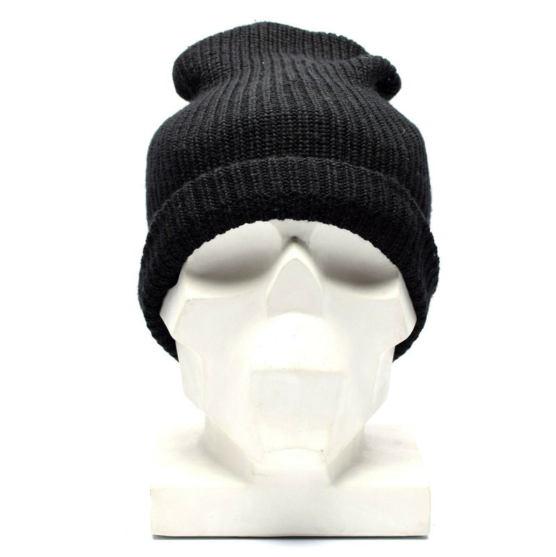 Bonnet d'hiver original de l'armée allemande coupe-vent tricoté