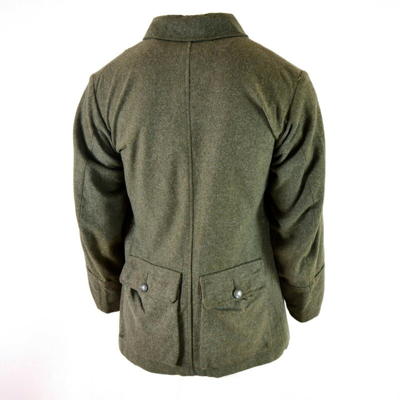 Véritable veste d'uniforme en laine de l'armée suédoise vintage de la Seconde Guerre mondiale M39 gris militaire des années 1940