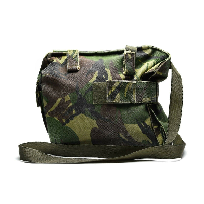 Pochette de protection originale de l'armée néerlandaise néerlandaise pour masque, sac de transport militaire DPM