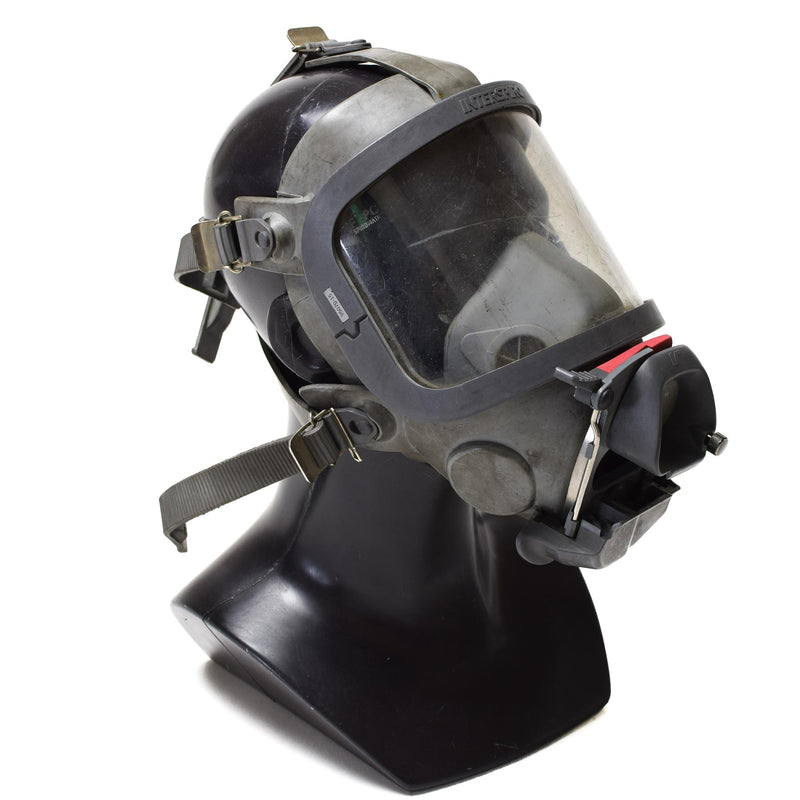 Masque facial authentique de marque Interspiro pour pompier, appareil respiratoire autonome, masque à gaz