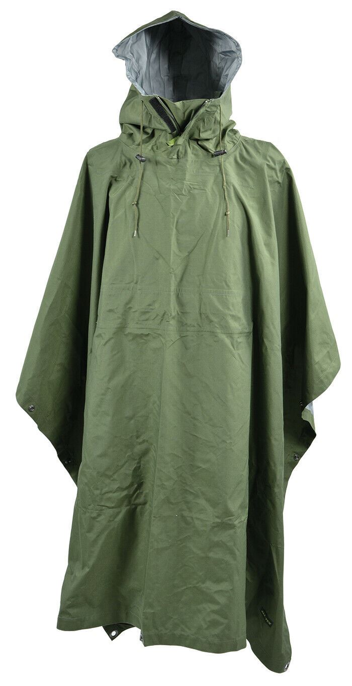 Poncho de pluie imperméable à 3 couches de style militaire Ale-Tex avec membrane PTF M90 Camo 