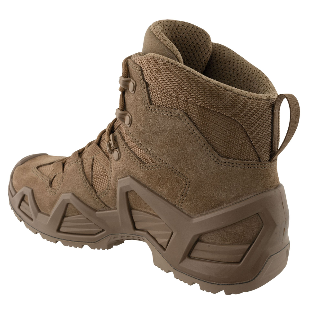 LOWA Zephyr MK2 GTX Mid Bottes tactiques imperméables à membrane Gore-Tex Coyote