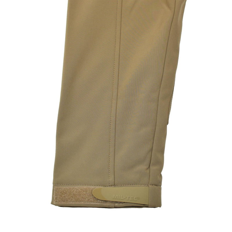 Veste de randonnée à capuche style militaire MIL-TEC SCU14 Dark Coyote