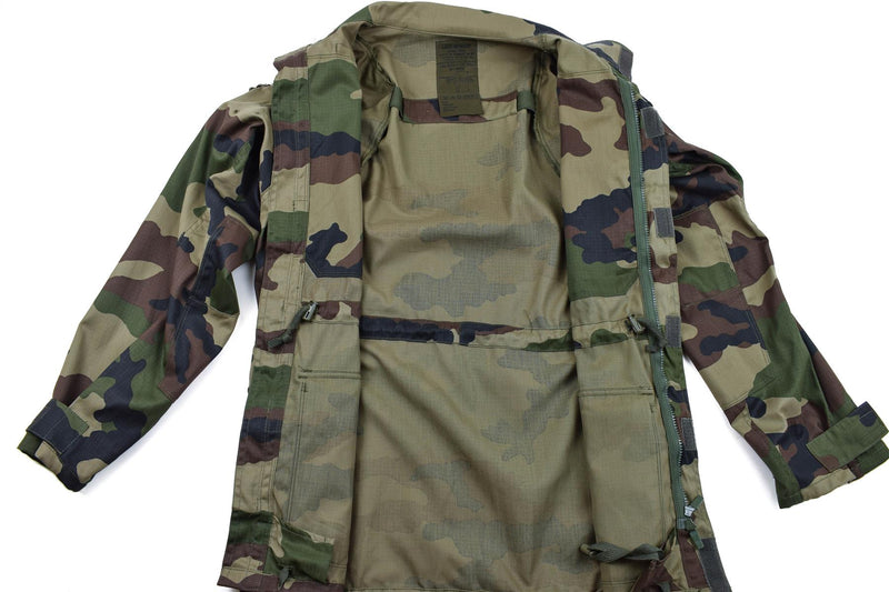 Véritable parka de l'armée française Feline T4 veste de combat CCE camo tropical weather NEUF