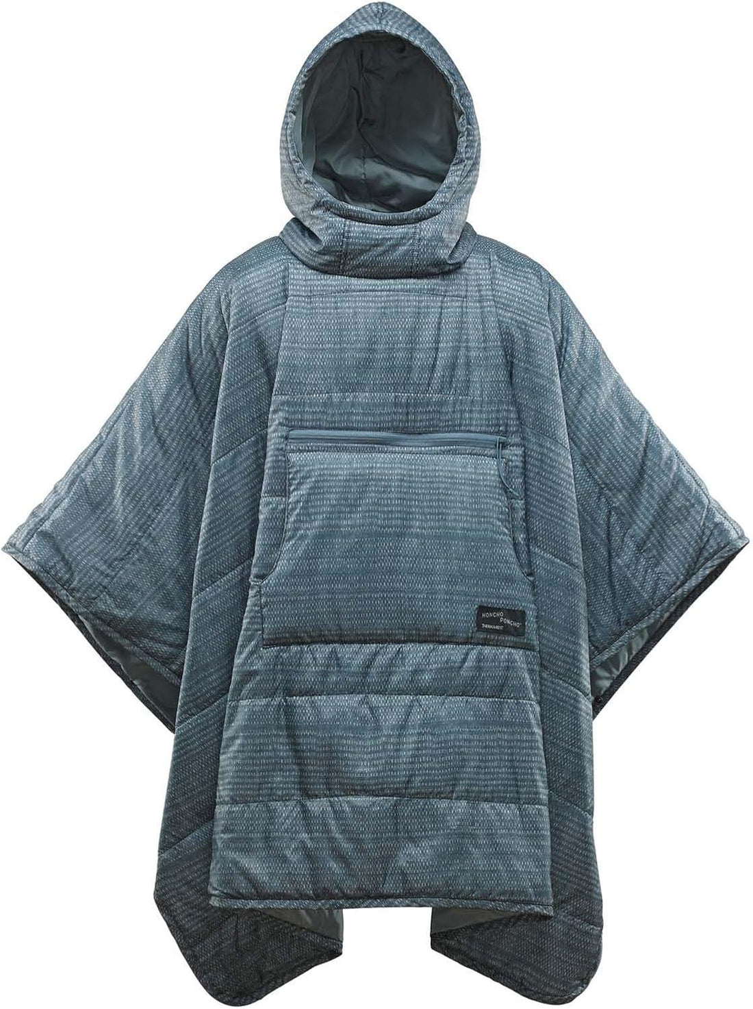 Therm-a-Rest Honcho Poncho Couverture de camping isolée résistante à l'eau Noir
