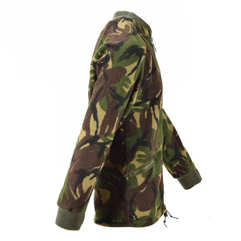 Véritable cardigan britannique Army Thermal Jacket Fleece DPM Camo Jumper hommes zippés