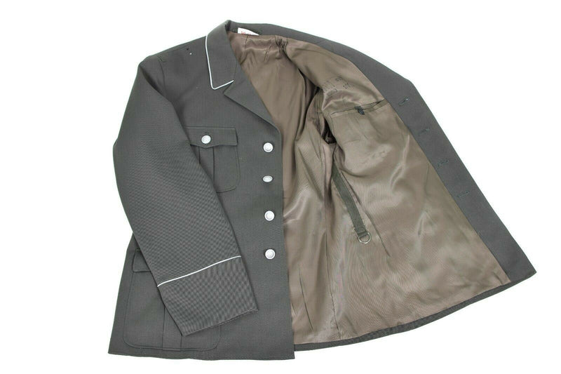 Veste de costume d'officier de l'armée allemande NVA originale uniforme militaire gris NEUF