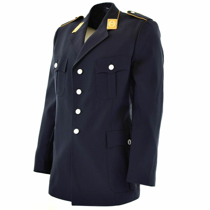 Veste de costume de l'armée allemande de marque originale Uniforme formel des forces aériennes bleues