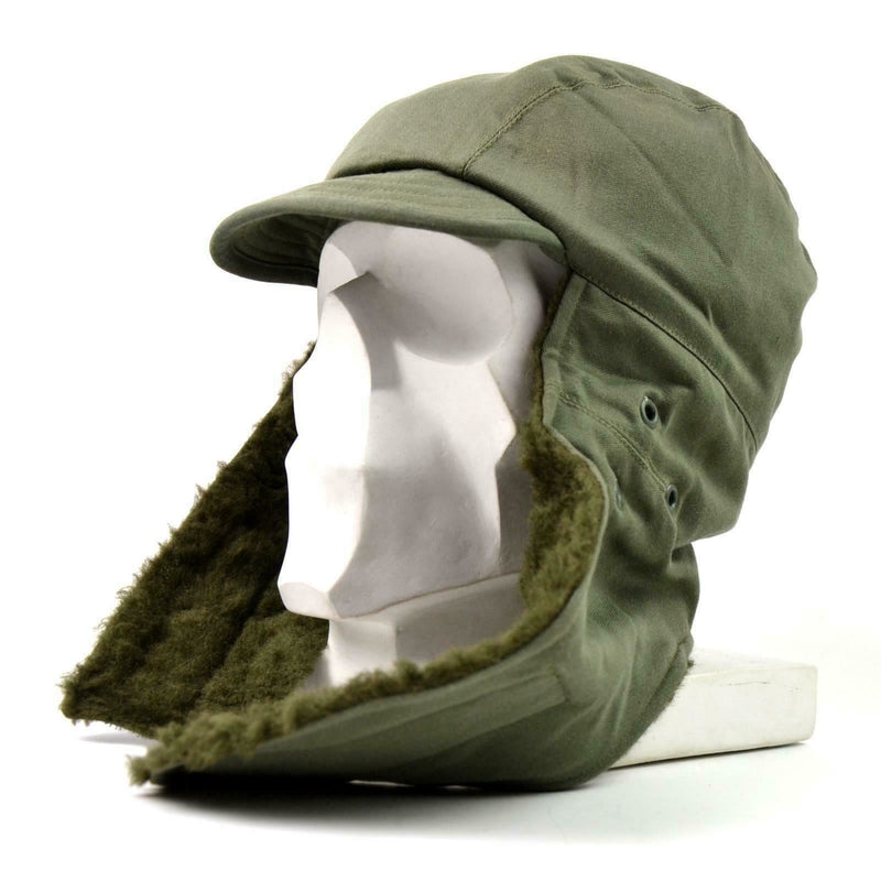 Chapeau d'hiver original de l'armée française pour temps froid
