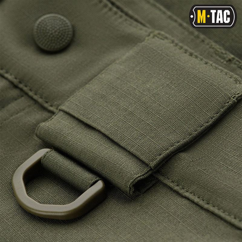 Bermuda de combat style armée M-TAC en ripstop extensible de qualité militaire Olive