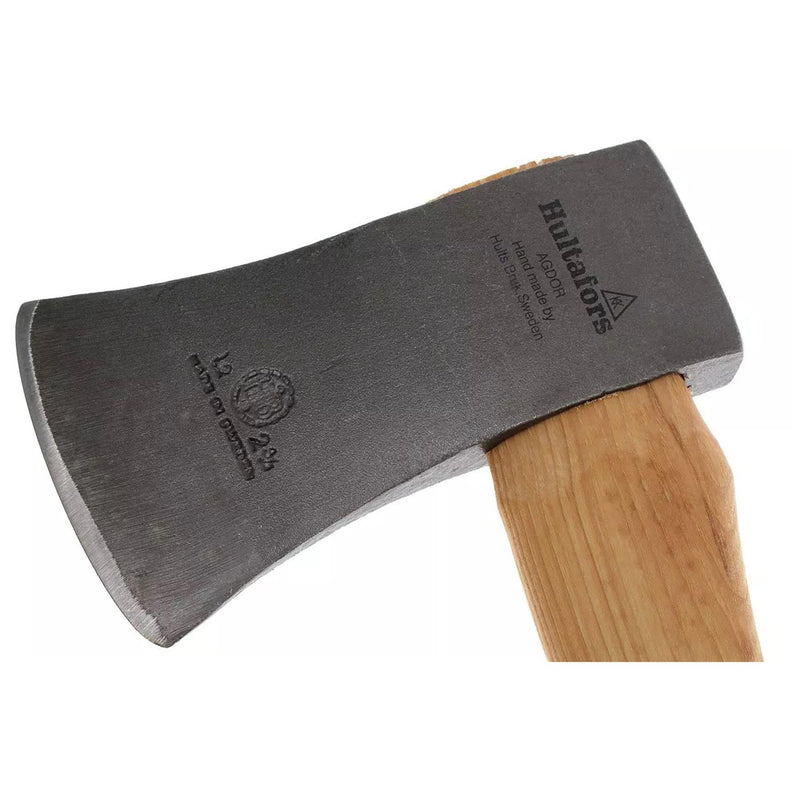 HACHE D'ABATTAGE HULTAFORS HY 10-1,2 SV manche en bois de noyer durable hache en acier au carbone